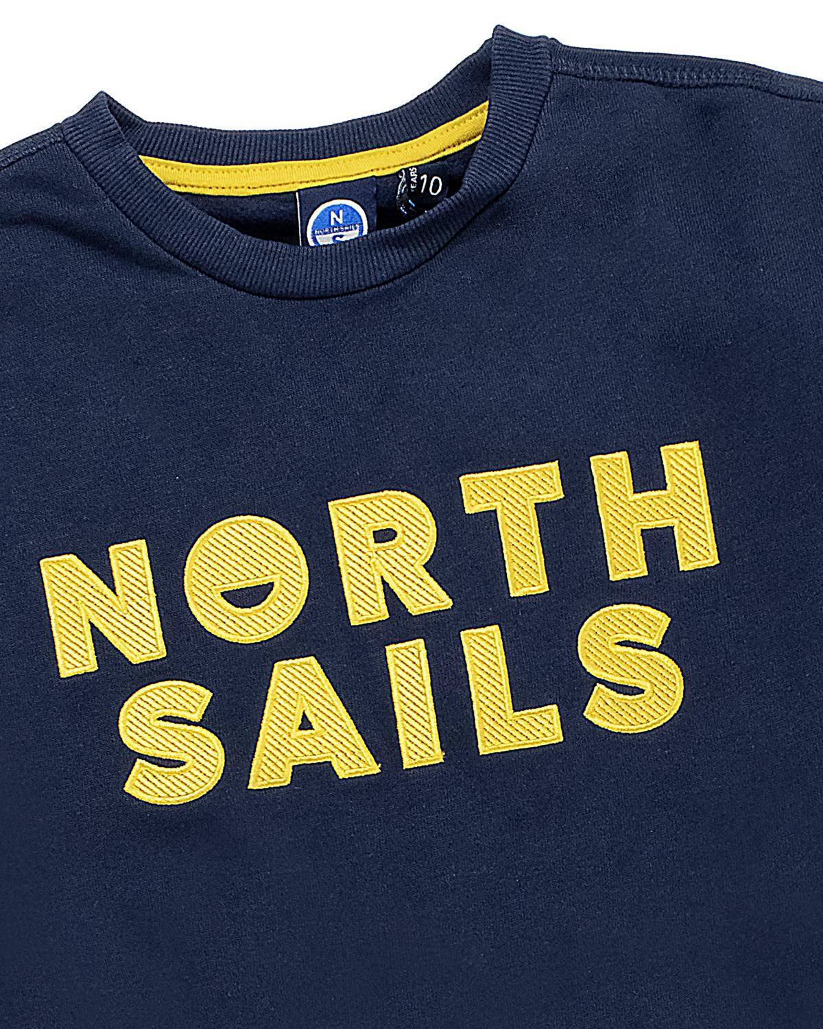 FELPA NORTH SAILS 794462 NAVY BLUE-2