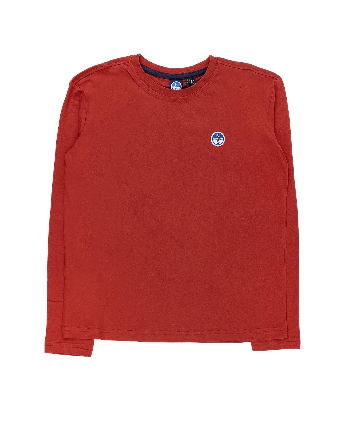 T-SHIRT NORTH SAILS 795200 RED LAVA