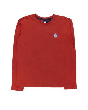 T-SHIRT NORTH SAILS 795200 RED LAVA