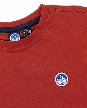 T-SHIRT NORTH SAILS 795200 RED LAVA-2-mini