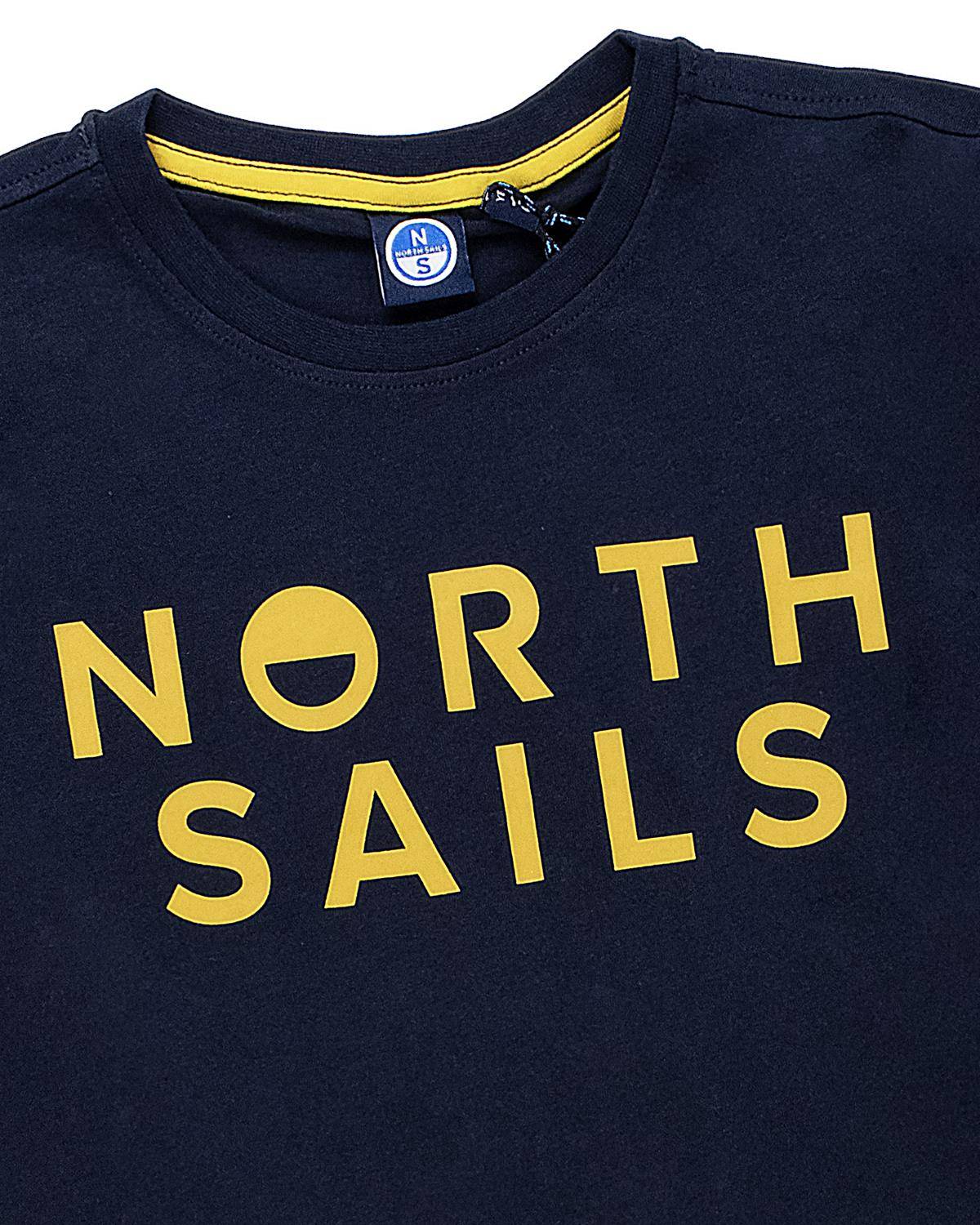 T-SHIRT NORTH SAILS 795202 NAVY BLUE-2