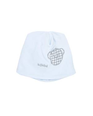 CAPPELLO LE BEBÉ LBB4653 CELESTE-GRIGIO MELANGE