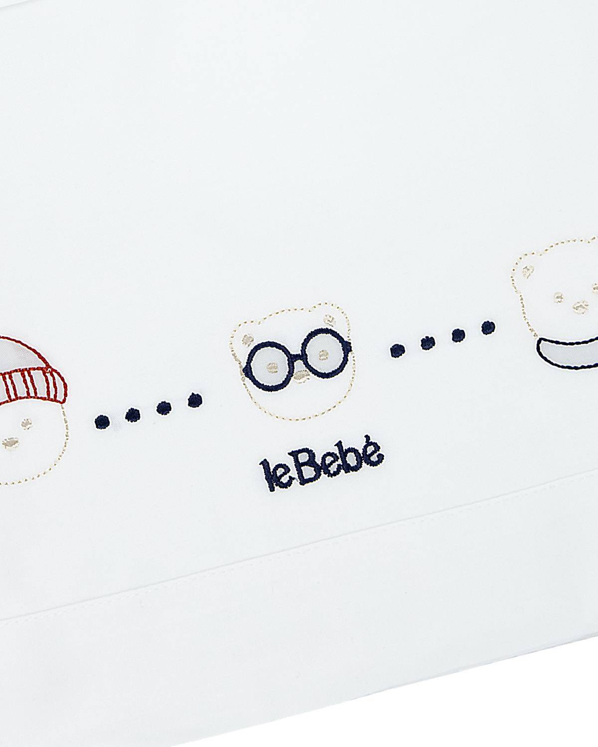 LENZUOLO LE BEBÉ LBB4694 BIANCO-2