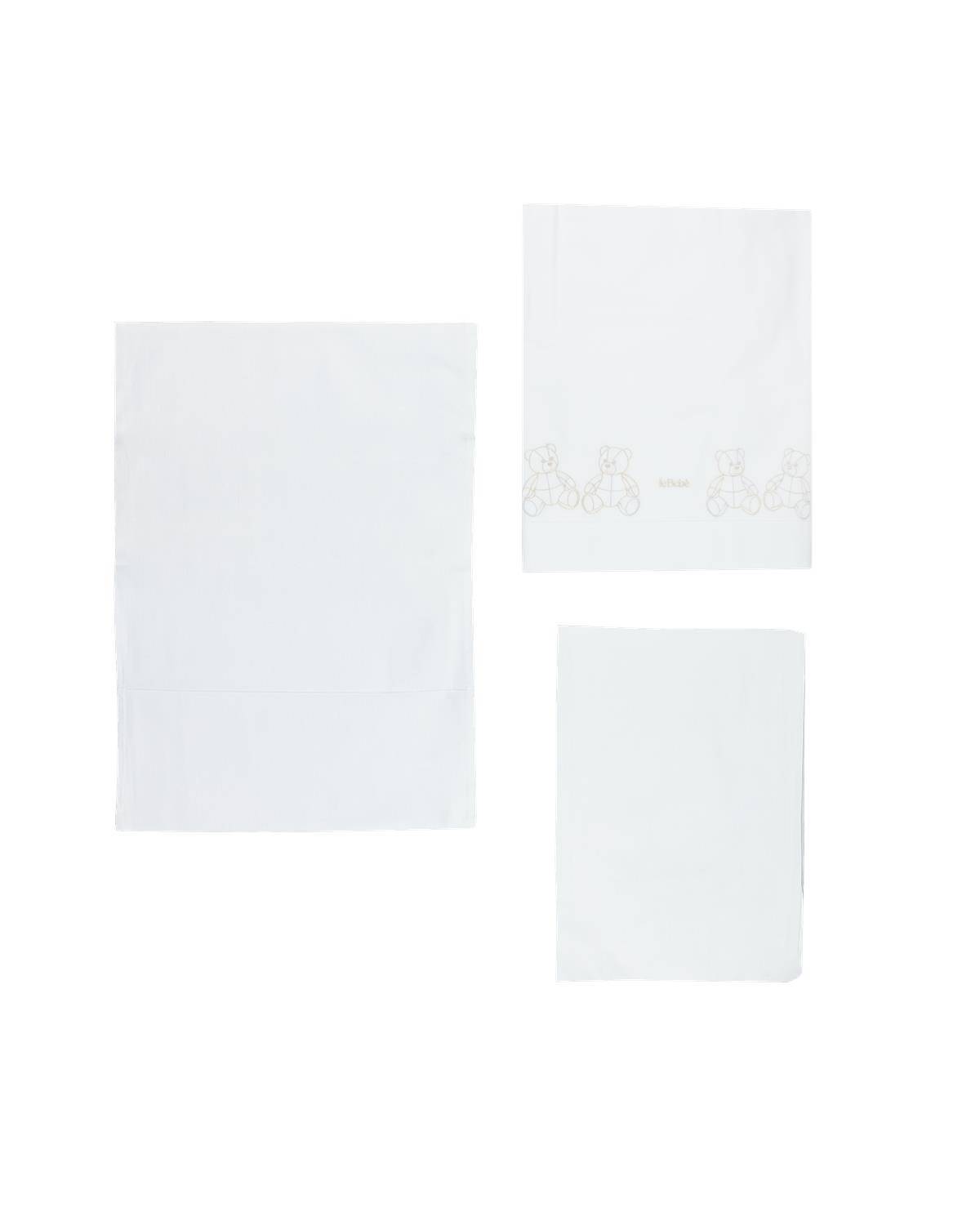LENZUOLO LE BEBÉ LBB4732 BIANCO-1