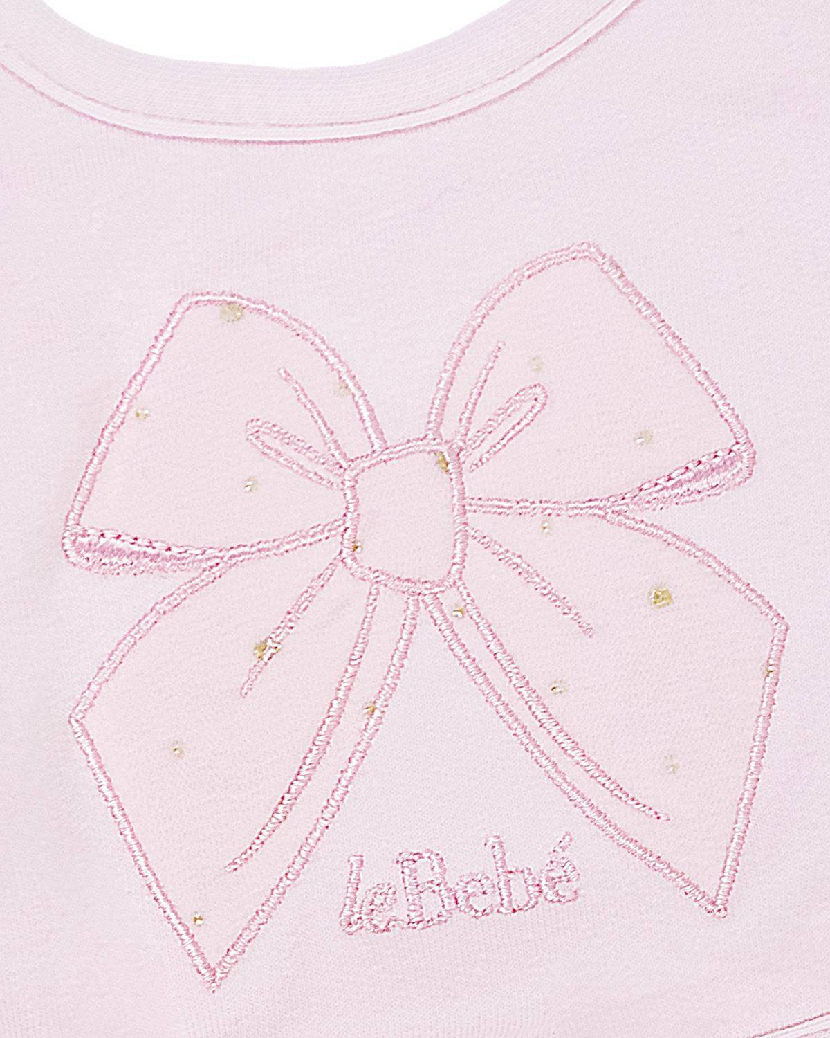 BAVETTA LE BEBÉ LBG5373 ROSA-1