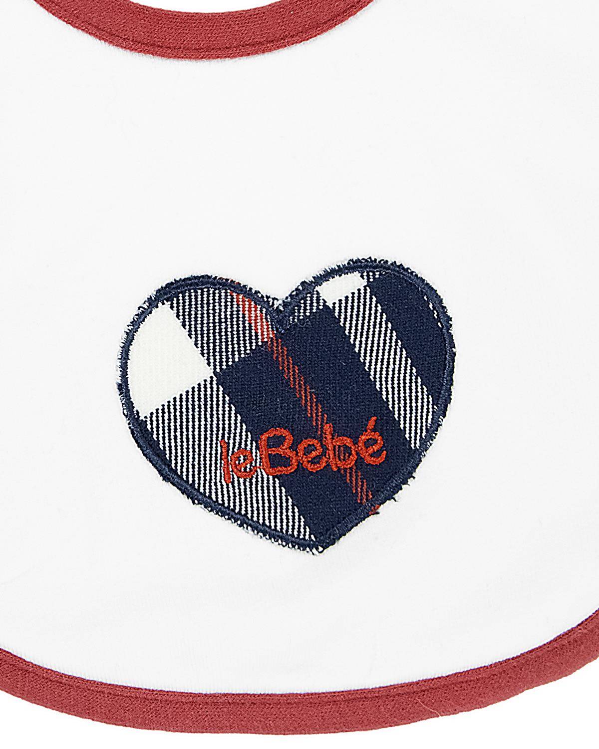 BAVETTA LE BEBÉ LBG5407 PANNA-1