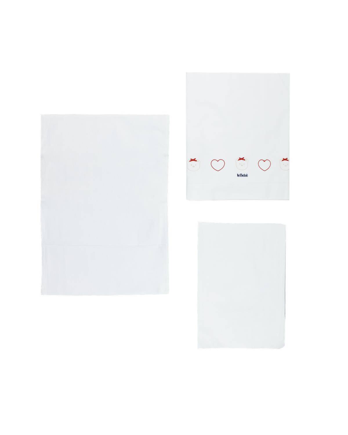 LENZUOLO LE BEBÉ LBG5408 BIANCO-1