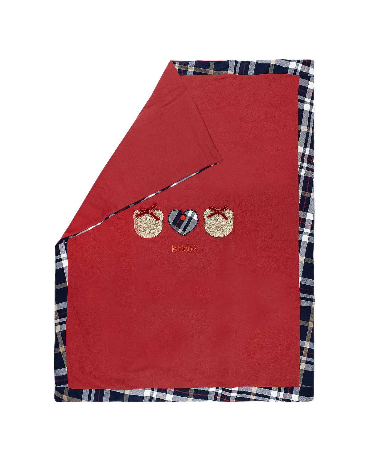 COPERTA LE BEBÉ LBG5409 ROSSO-2