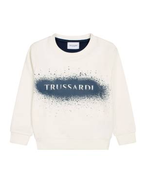 FELPA TRUSSARDI TIA24080FE OFF-WHITE-mini