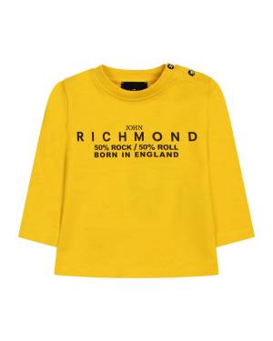 T-SHIRT JOHN RICHMOND RIA24034TS YELLOW-mini