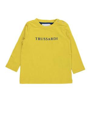 T-SHIRT TRUSSARDI TIA24085TS YELLOW-mini