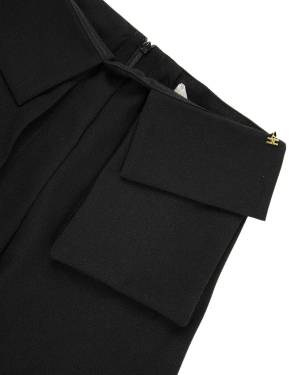 PANTALONE ELISABETTA FRANCHI EFPA200 NERO-2-mini