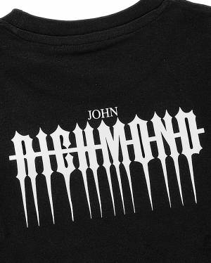 T-SHIRT JOHN RICHMOND RBA24023TS BLACK-2-mini