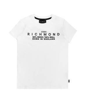 T-SHIRT JOHN RICHMOND RBA24048TS OFFWHITE