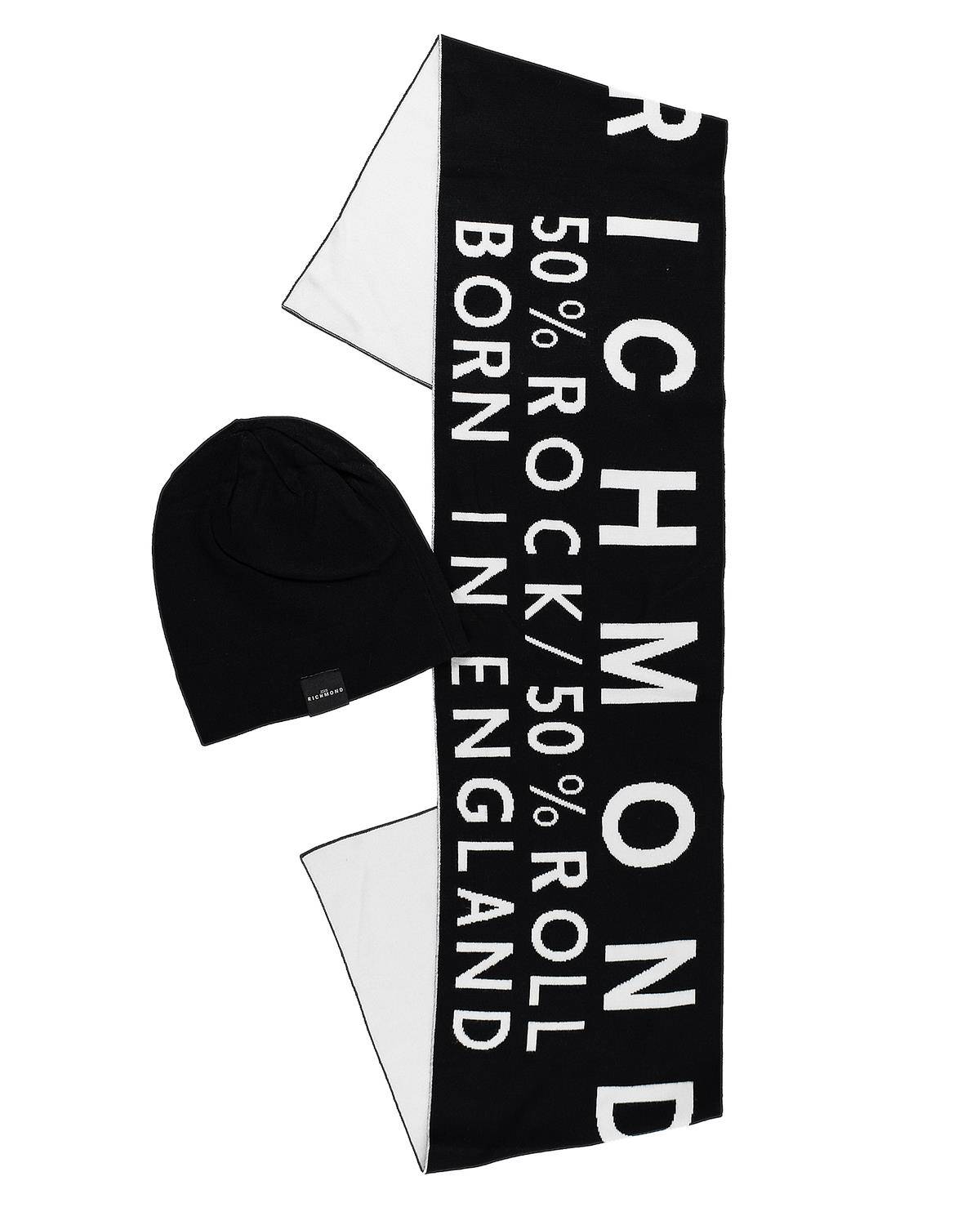 CAPPELLO+SCIARPA JOHN RICHMOND RBA24122HS BLACK/OFF WHITE