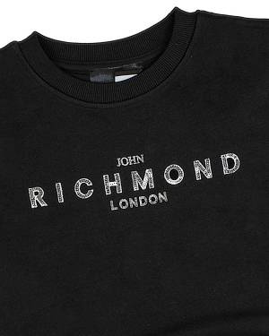 FELPA JOHN RICHMOND RGA24053FE BLACK-2-mini