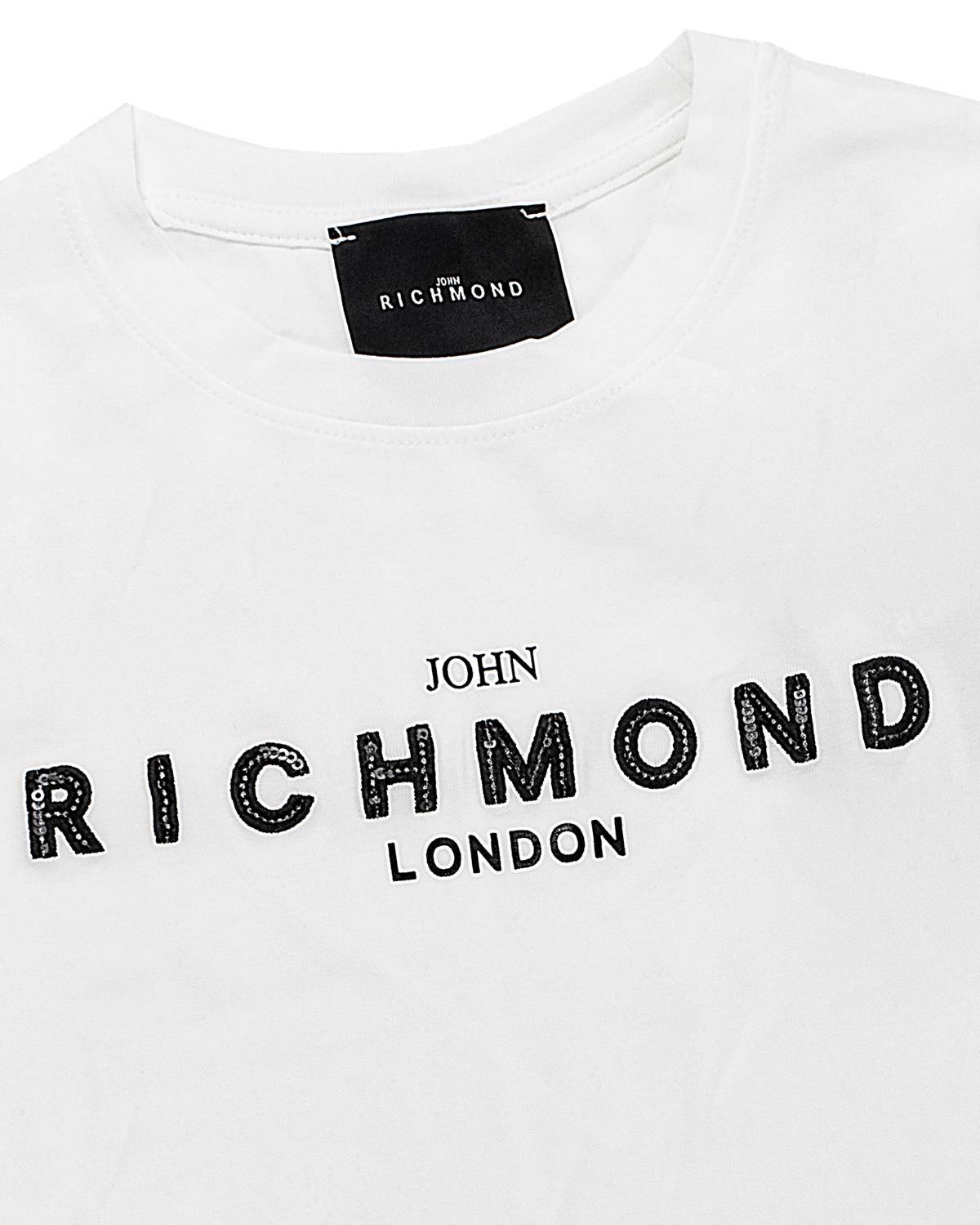 T-SHIRT JOHN RICHMOND RGA24055TS OFFWHITE-2