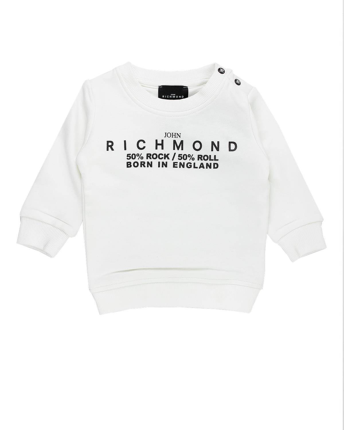 FELPA JOHN RICHMOND RIA24035FE OFF-WHITE