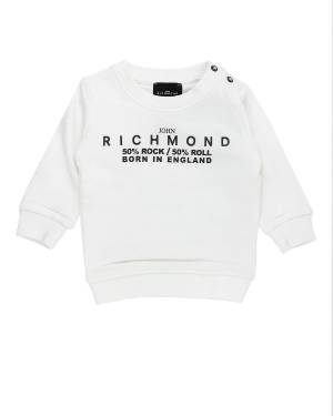 FELPA JOHN RICHMOND RIA24035FE OFF-WHITE-mini
