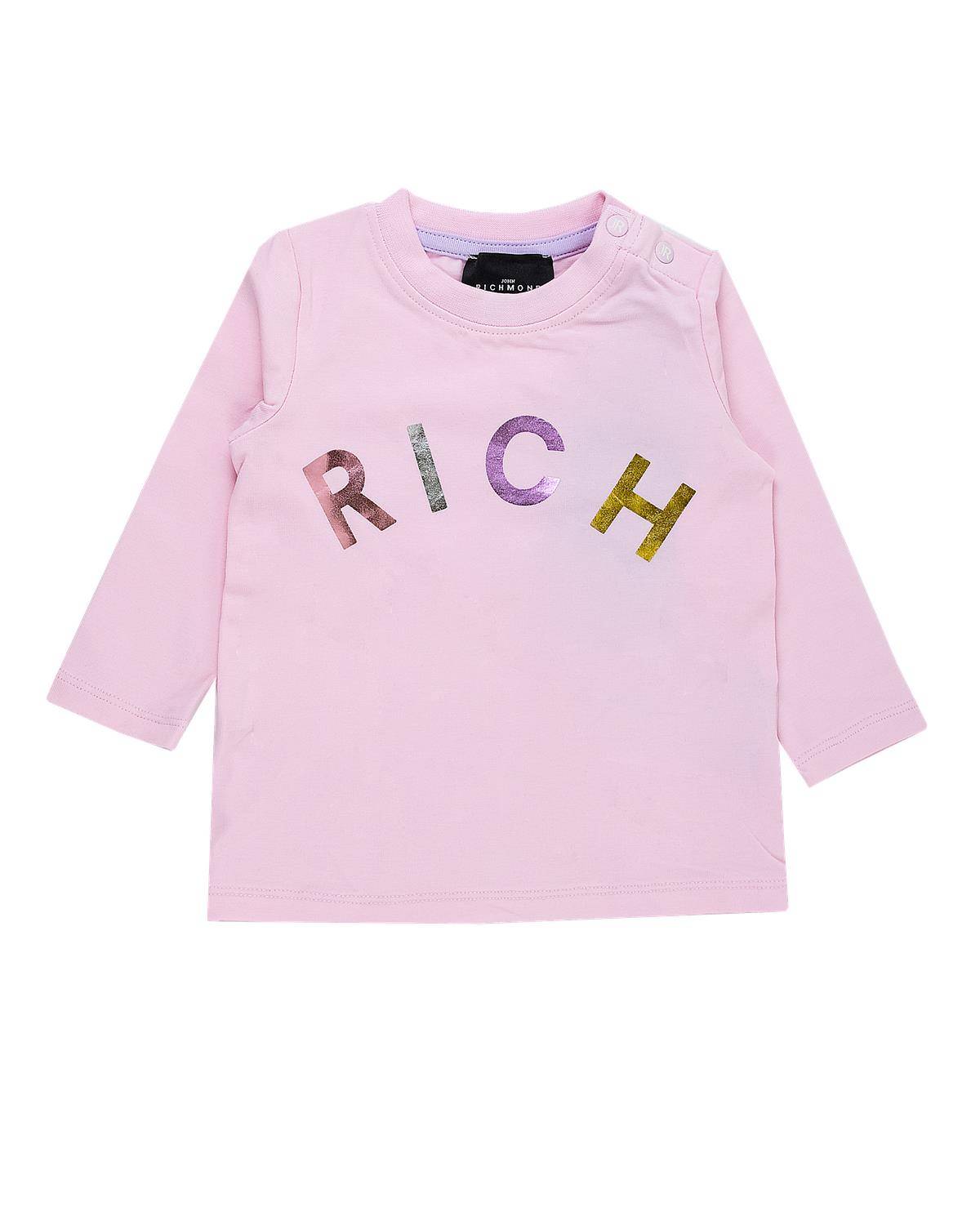 T-SHIRT JOHN RICHMOND RIA24054TS PINK LIGHT