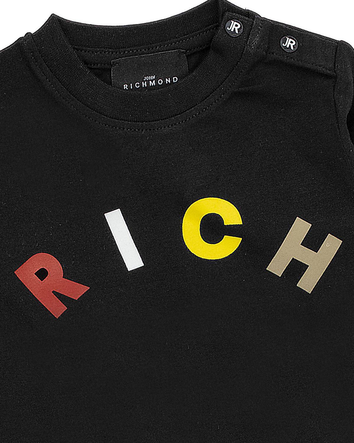 T-SHIRT JOHN RICHMOND RIA24066TS BLACK-2