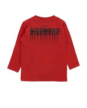 T-SHIRT JOHN RICHMOND RIA24070TS RED-1-mini