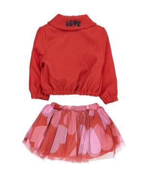 COMPLETO MISS GRANT MG1118 ROSSO-1-mini