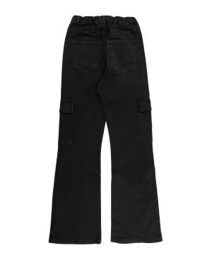 PANTALONE LULÙ LL2996 NERO-1-mini