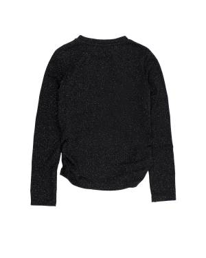 T-SHIRT LULÙ LL3077 NERO-1-mini