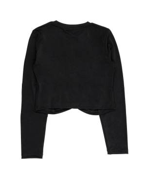T-SHIRT LULÙ LL3145 NERO-1-mini