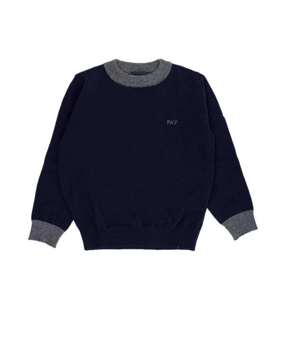 MAGLIA FAY FV9P30 BLUE/GREY-0