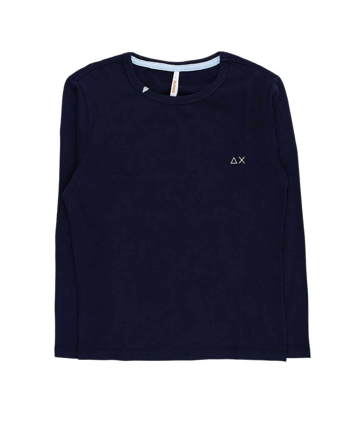 T-SHIRT SUN 68 T44304 BLU NAVY-0