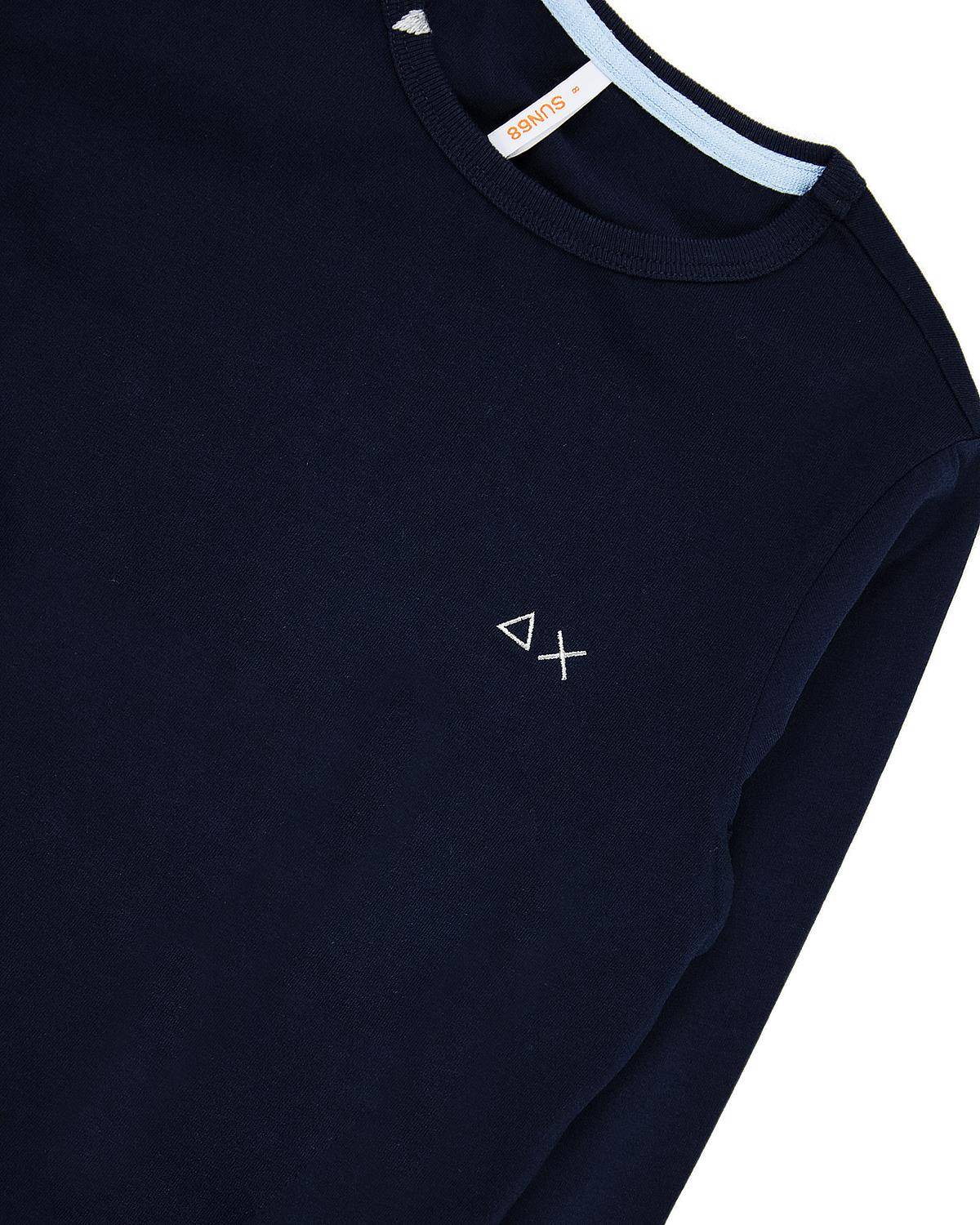T-SHIRT SUN 68 T44304 BLU NAVY-2