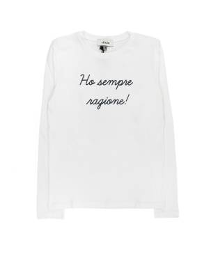 T-SHIRT DIXIE ML34030G BIANCO LANA