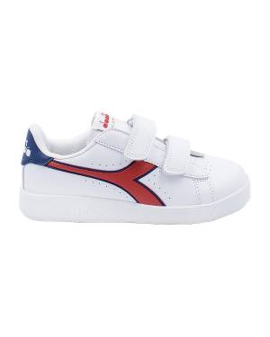 SCARPE DIADORA 101 BIANCO/ROSSO BOREALE