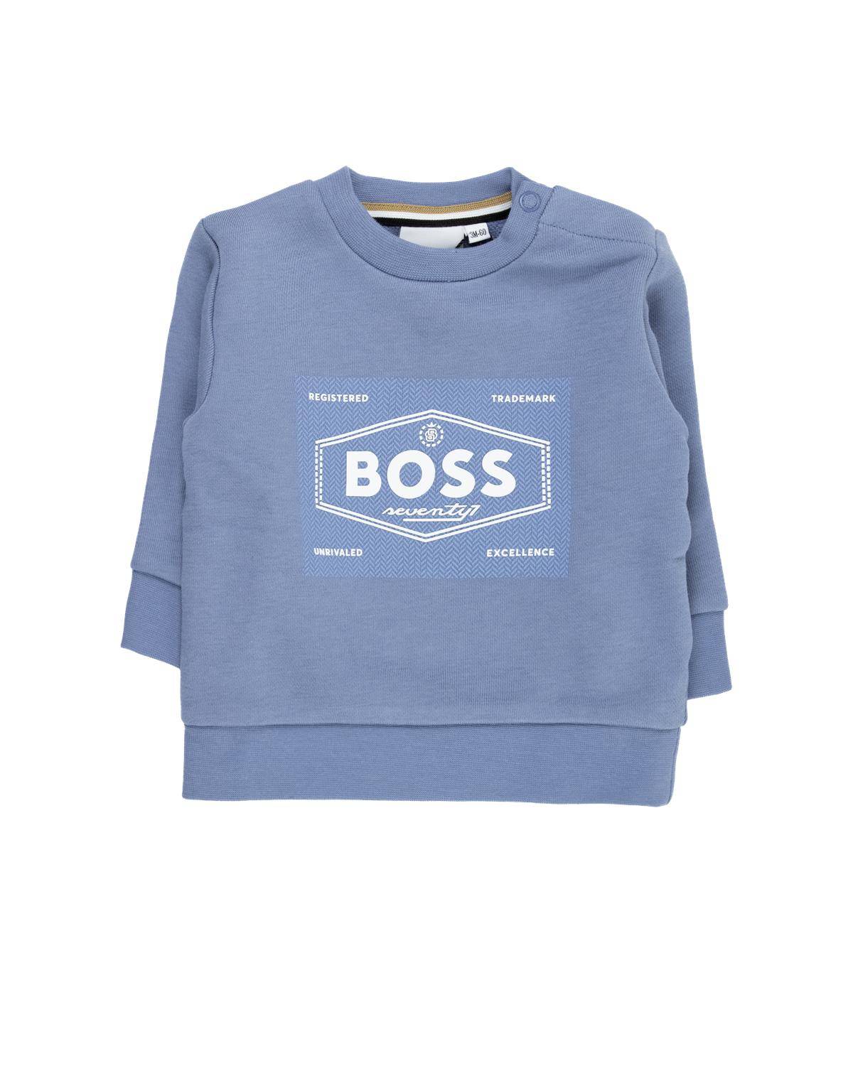 FELPA BOSS J51287 INDIGO-0