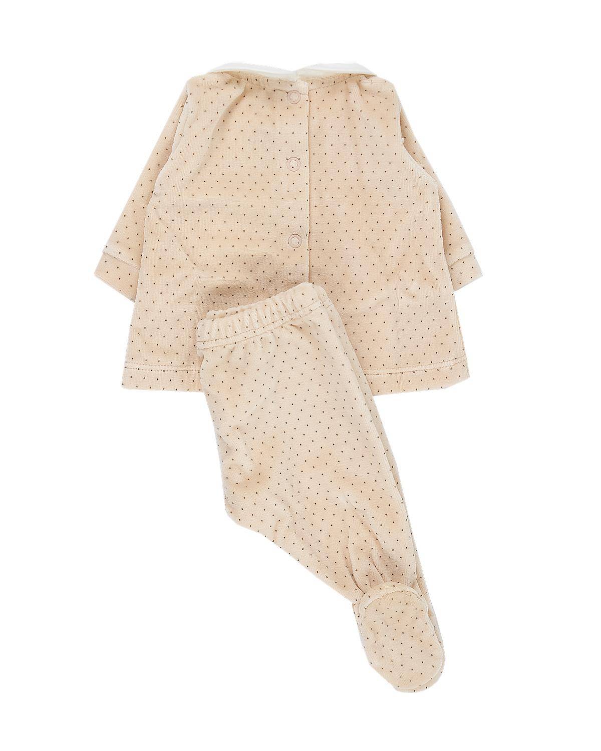 TUTINA COCCODÉ C60054F Rosa Cipria Pois-1