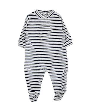 TUTINA COCCODÉ C60063M Panna/Grigio M./Blue N.