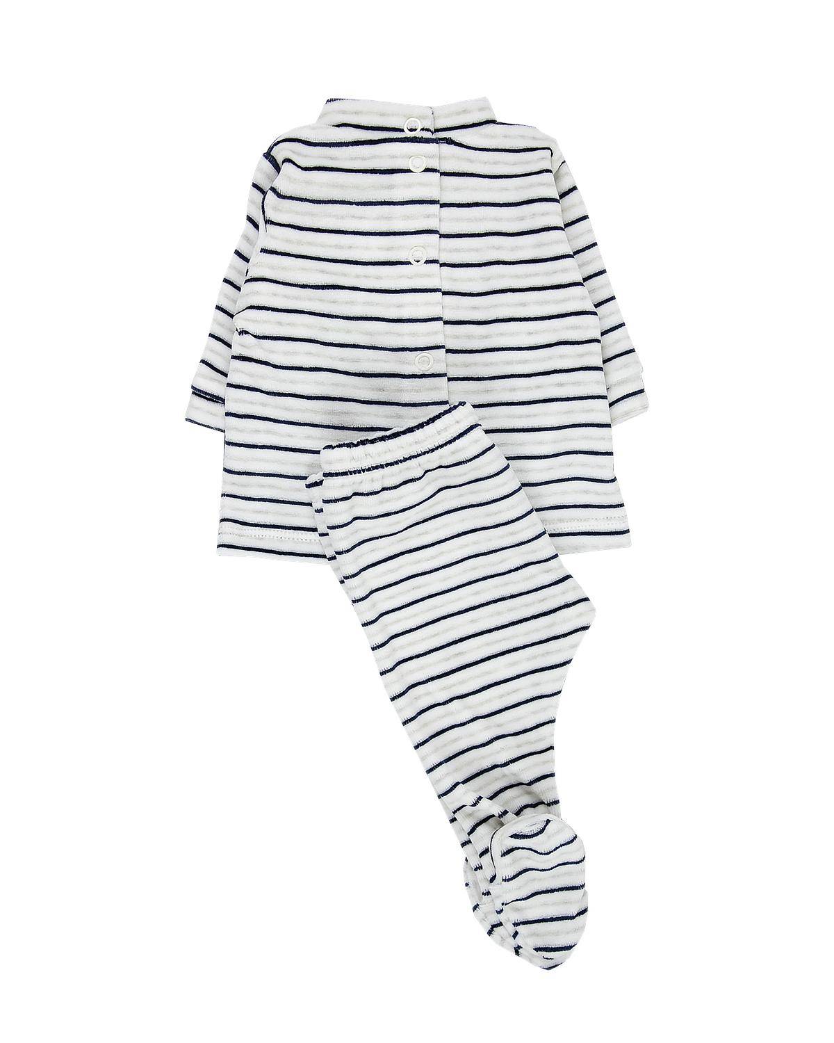 TUTINA COCCODÉ C60064M Panna/Grigio M./Blue N.-1