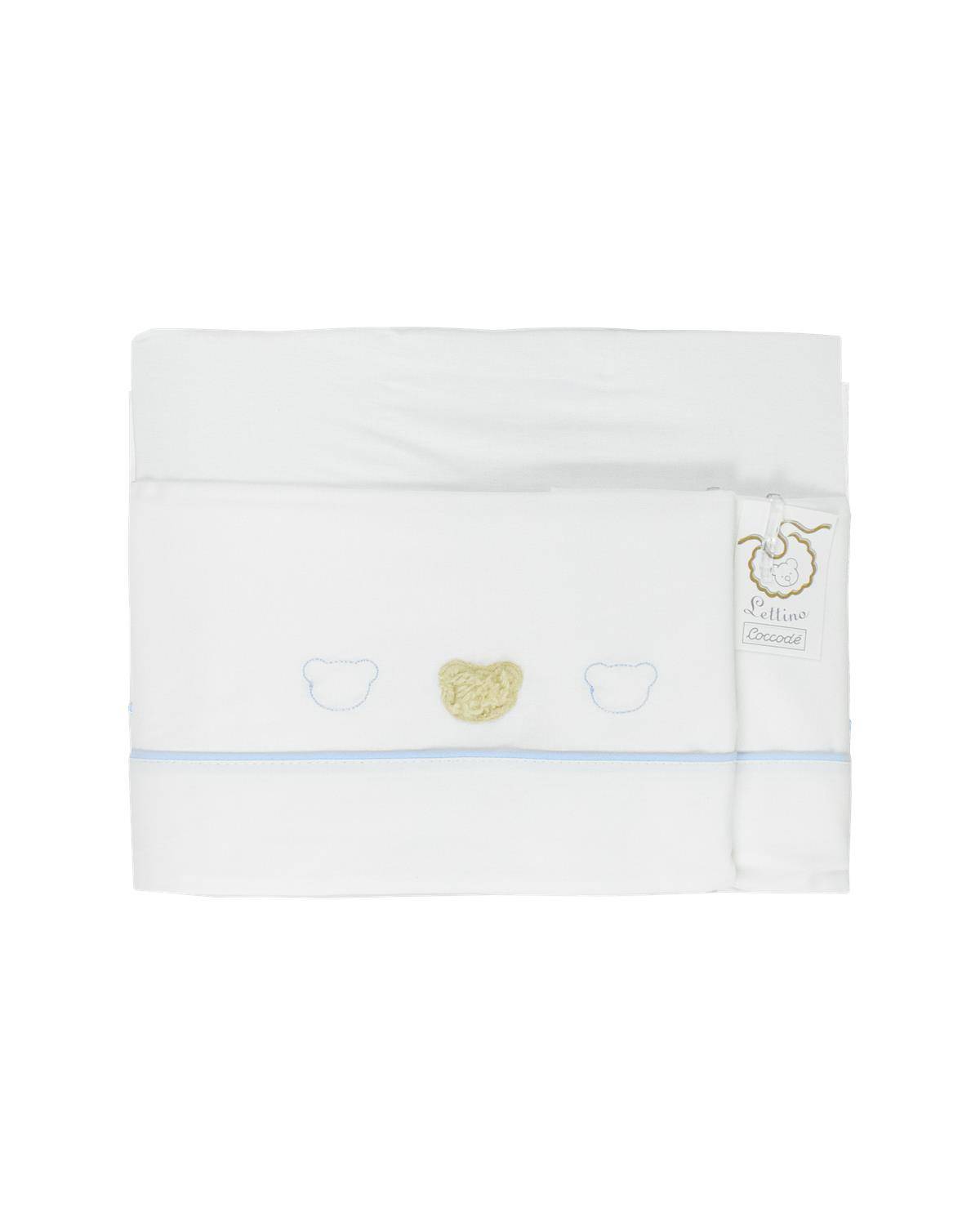 LENZUOLO COCCODÉ C60503 Bianco/Cielo RIC. A-0