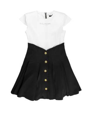 ABITO BALMAIN BV1C51 NERO BURRO