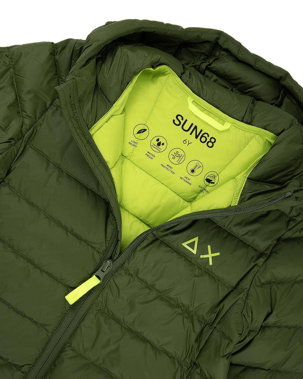 GIUBBOTTO SUN 68 R44301 VERDE MILITARE-2