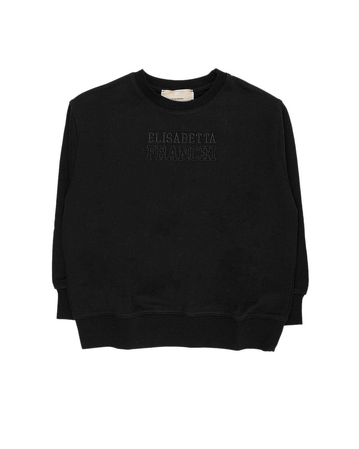 FELPA ELISABETTA FRANCHI EFFE138 NERO-0