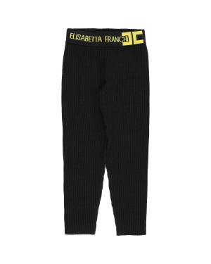 PANTALONE ELISABETTA FRANCHI EFPA261 NERO/MIMOSA