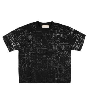 T-SHIRT ELISABETTA FRANCHI EFTS219 NERO