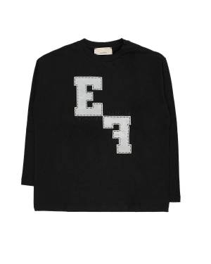 T-SHIRT ELISABETTA FRANCHI EFTS223 NERO/BURRO