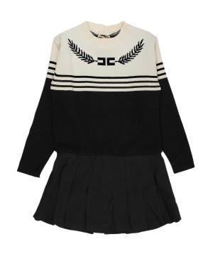 ABITO ELISABETTA FRANCHI EGAB189 BURRO NERO