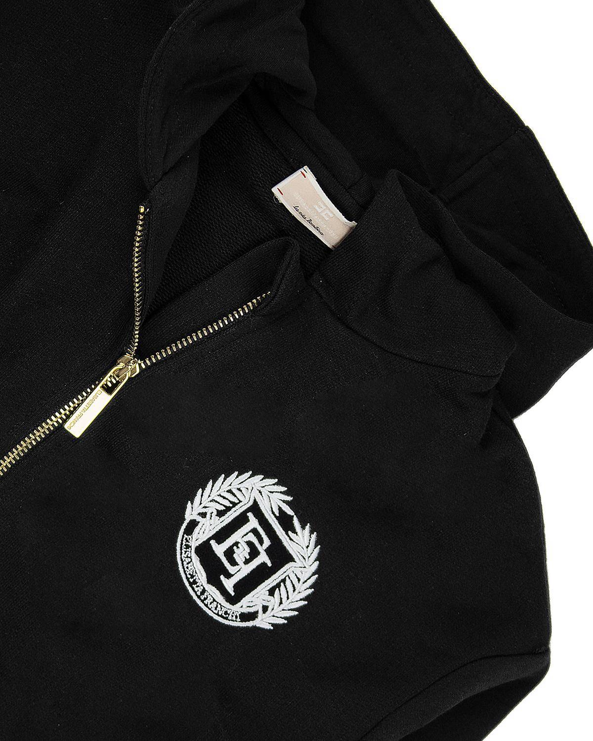 PANTALONE ELISABETTA FRANCHI EGFE047 NERO/AVORIO-2