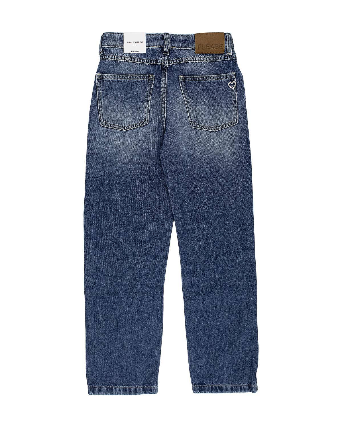 PANTALONE PLEASE PHM8B32G DENIM BLU-1