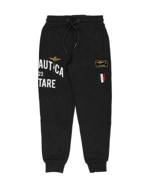 PANTALONE AERONAUTICA MILITARE 242PF0003AJRF574 NERO
